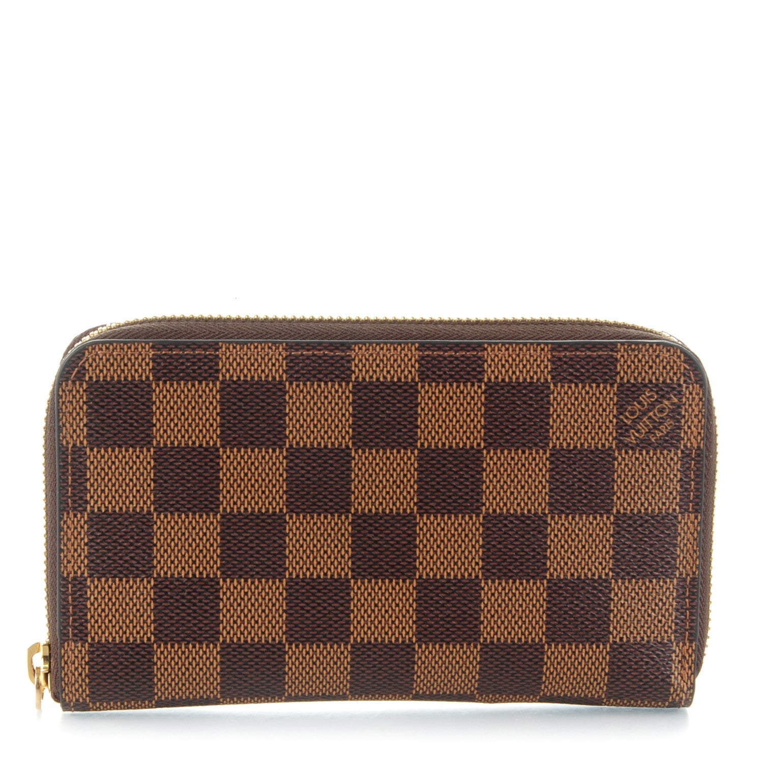 Louis Vuitton Damier Ebene Zippy Compact Wallet 1 of 7