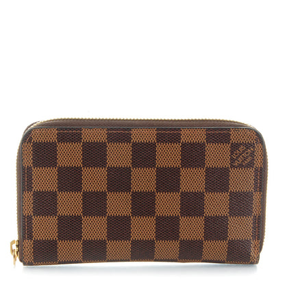 Louis Vuitton Damier Ebene Zippy Compact Wallet 1 of 7
