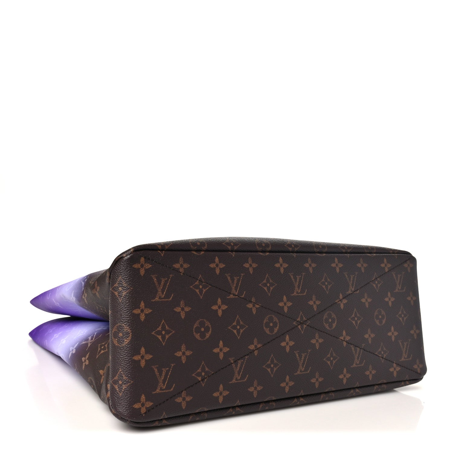 Louis Vuitton Monogram Pigment Shopper Tote MM  Purple 3 of 8