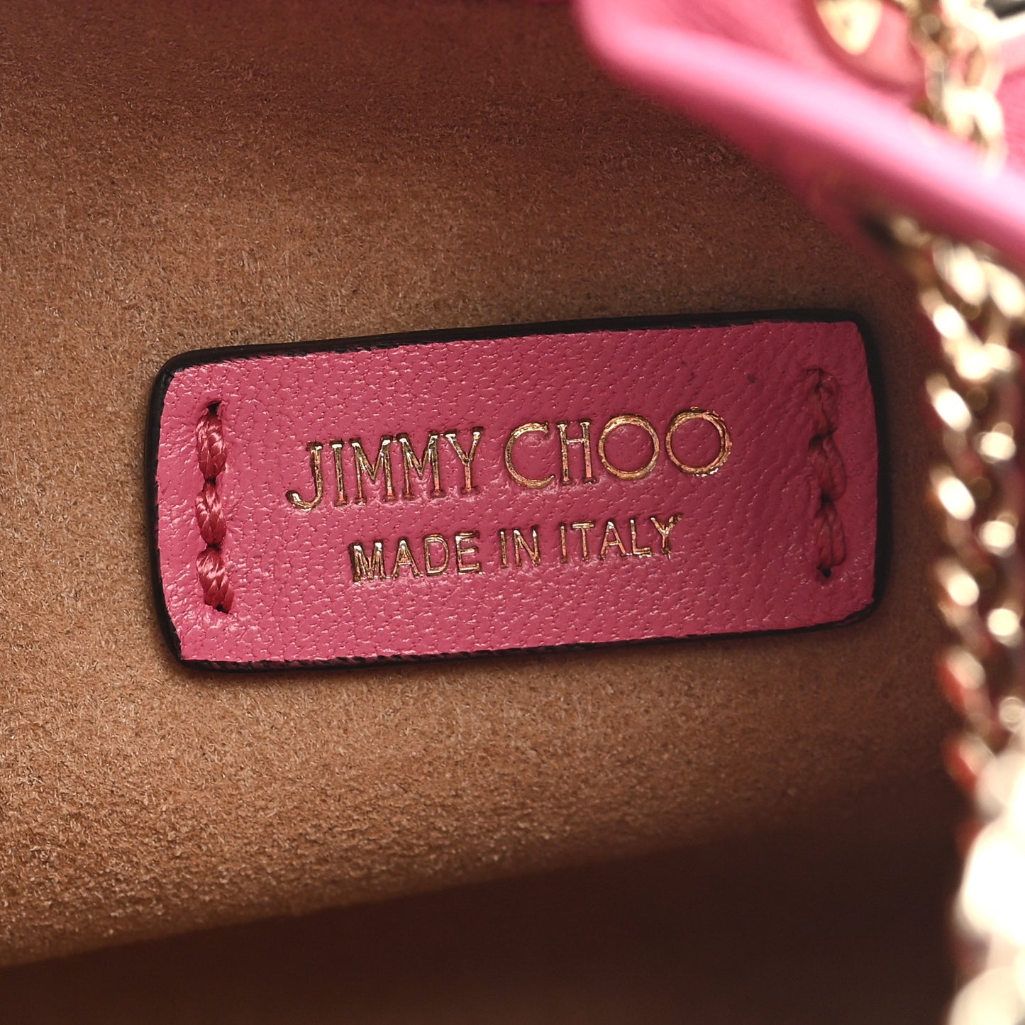 Lambskin Micro Bon Bon Bag Candy Pink