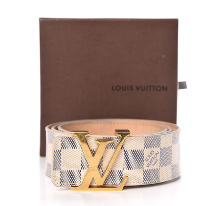 Louis Vuitton Damier Azur LV Initiales Belt 85 34 12 of 12