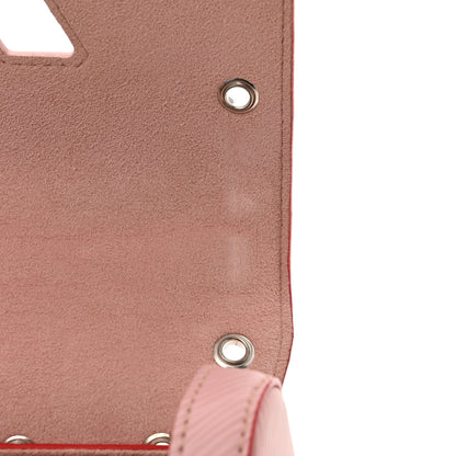 Louis Vuitton Epi Studded Twist Shoulder Bag PM Rose Ballerine 8 of 8