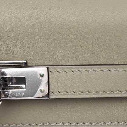 Hermes Swift Kelly Retourne 25 Sauge 7 of 41