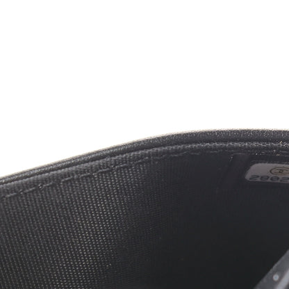 Chanel Caviar Quilted Boy Wallet On Chain WOC Black 7 of 12