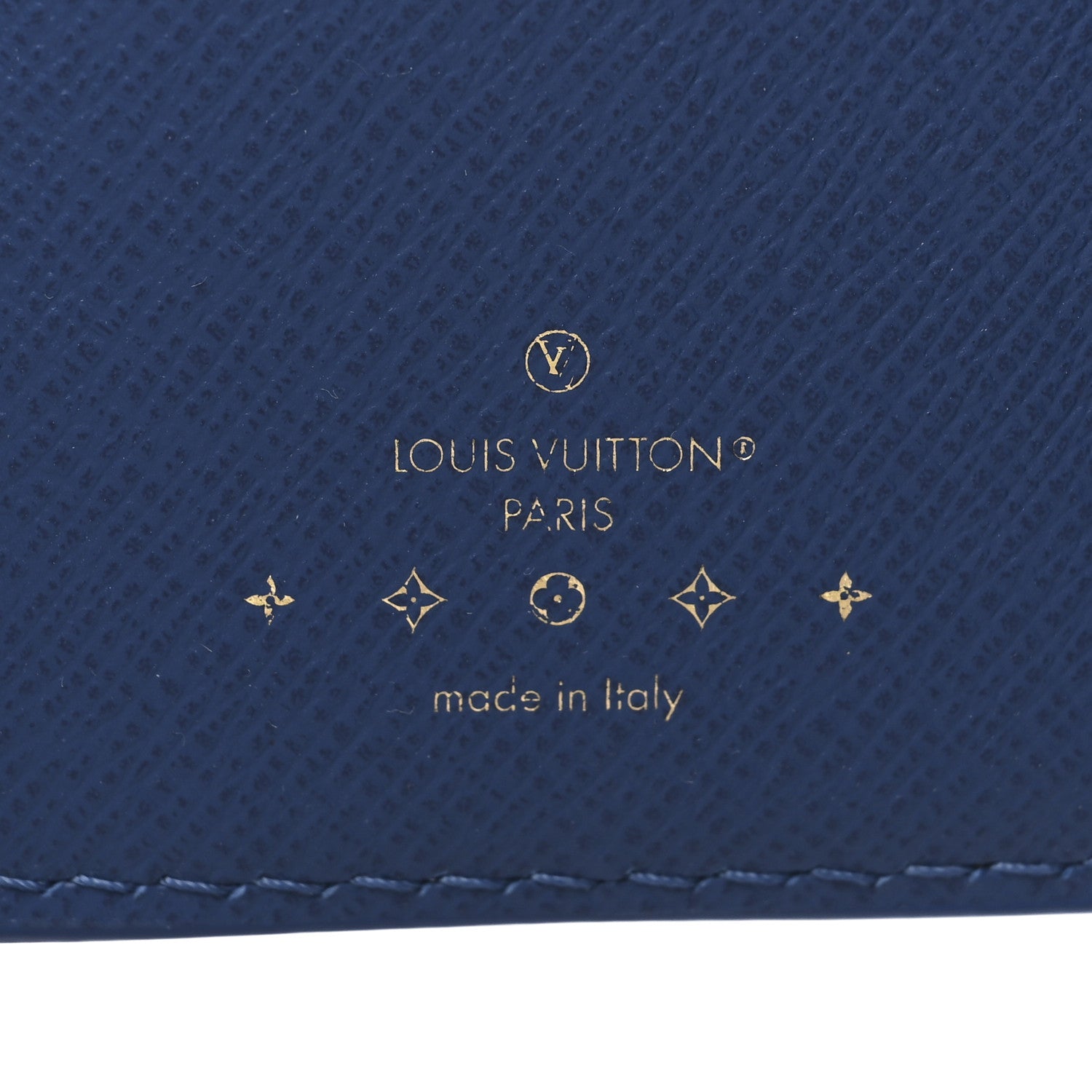 Louis Vuitton Denim Amelia Compact Wallet Blue 6 of 8