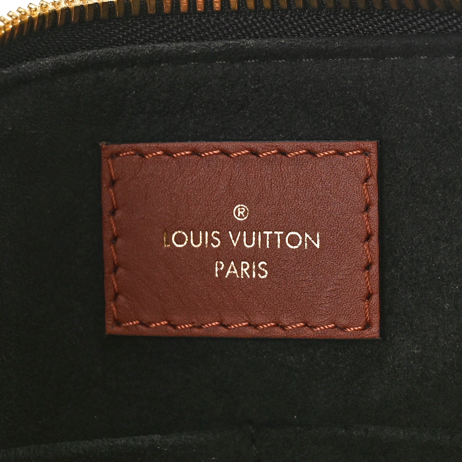Louis Vuitton Monogram V Tote MM Black 6 of 8