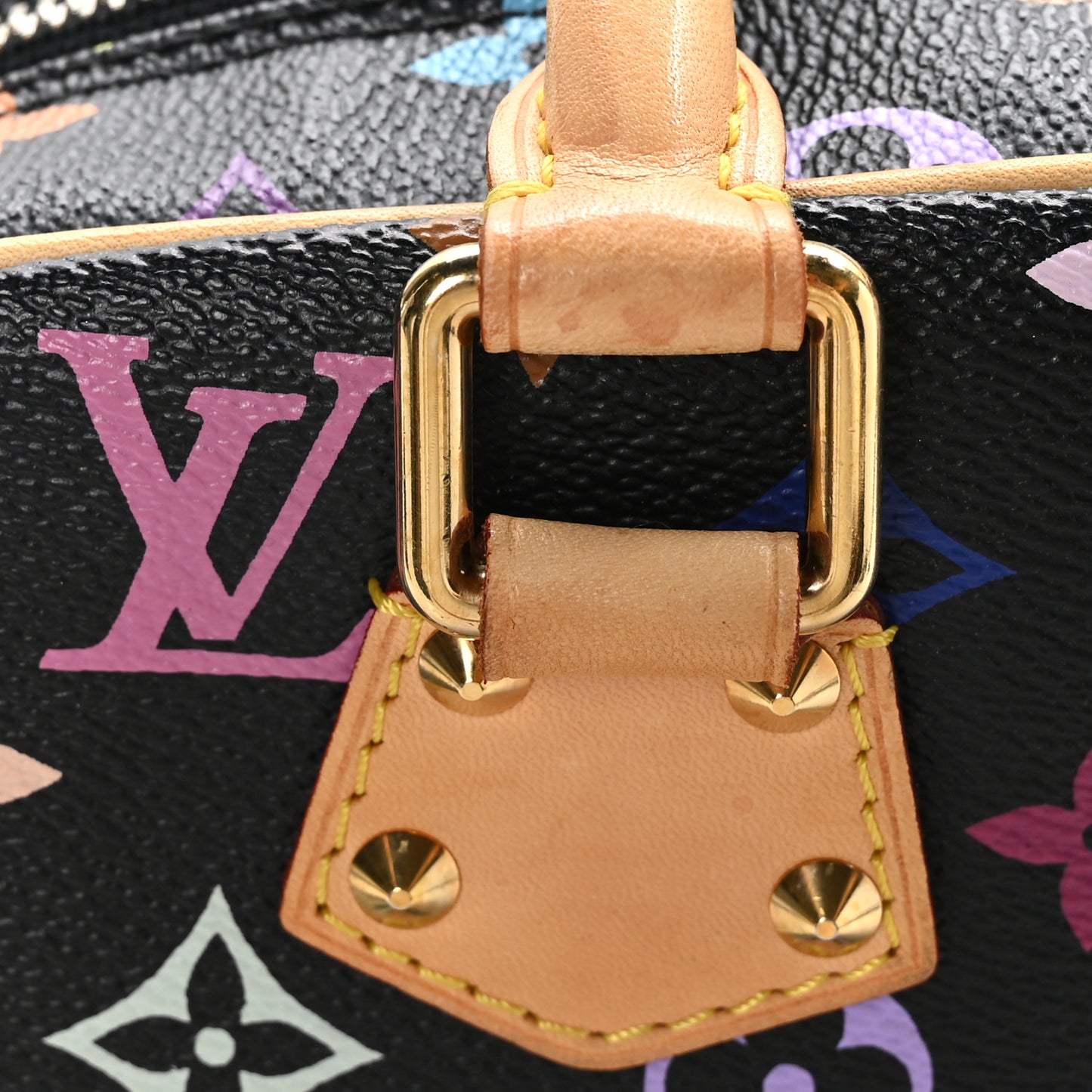 Monogram Multicolor Trouville Black