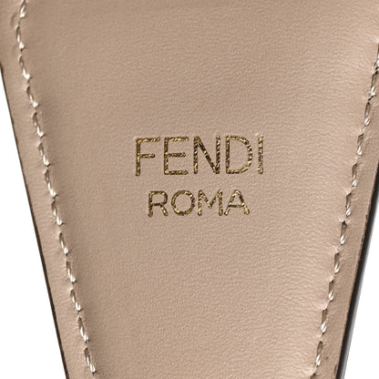 Fendi Chenille Vitello King FF Adjustable Strap You Tortora Nuvola 3 of 4