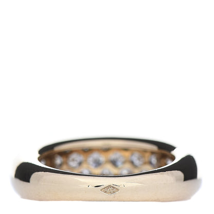Cartier 18K Yellow Gold Diamond 6mm Etincelle de Band Ring 47 4 4 of 7