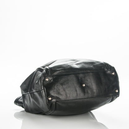 Gucci Calfskin Large Britt Shoulder Bag Black 4 of 9