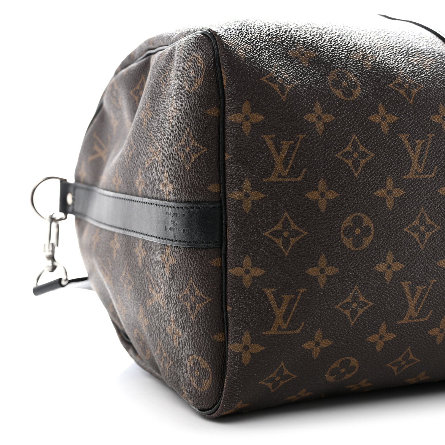 Louis Vuitton Monogram Macassar Keepall Bandouliere 45 5 of 9