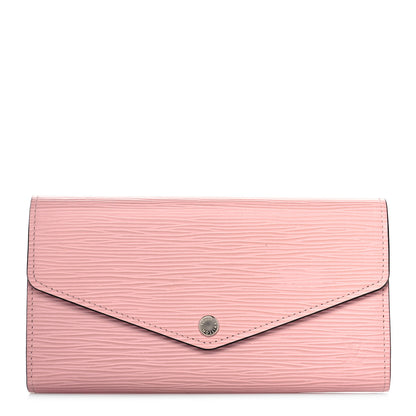 Louis Vuitton Epi Sarah Wallet NM Rose Ballerine 1 of 8
