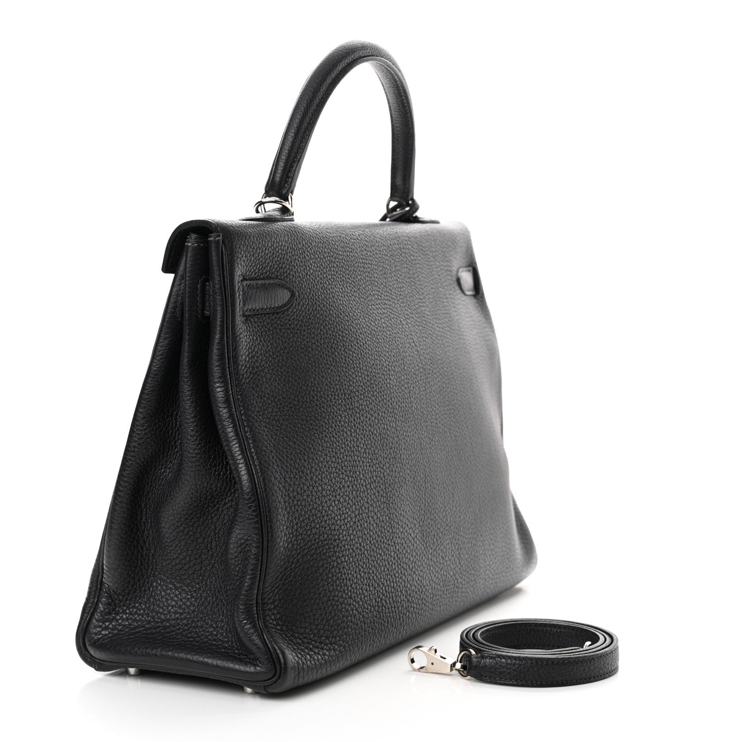 Hermes Togo Kelly Retourne 35 Bleu Indigo 3 of 14