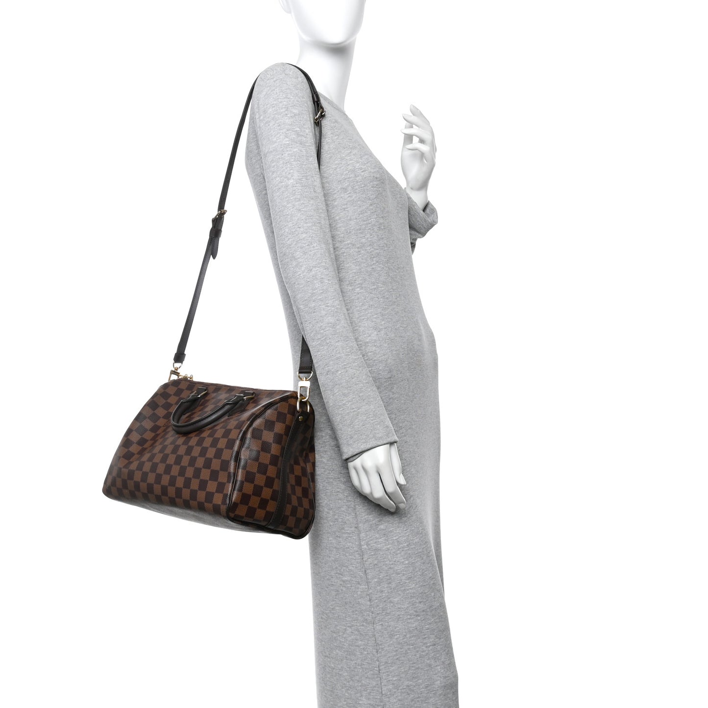 Damier Ebene Speedy Bandouliere 30