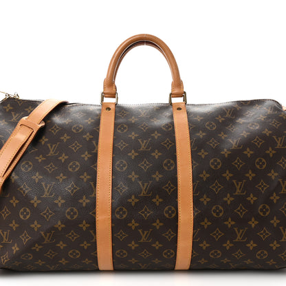 Louis Vuitton Monogram Keepall Bandouliere 55 1 of 9