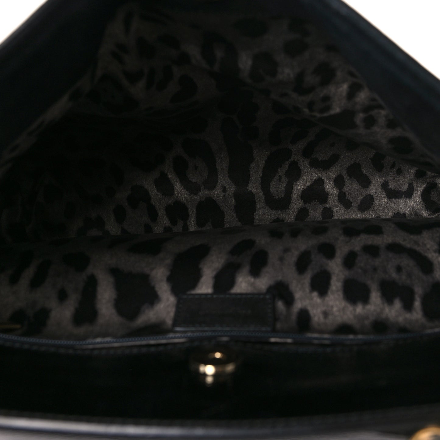 Patent Miss Sicily Tote Black