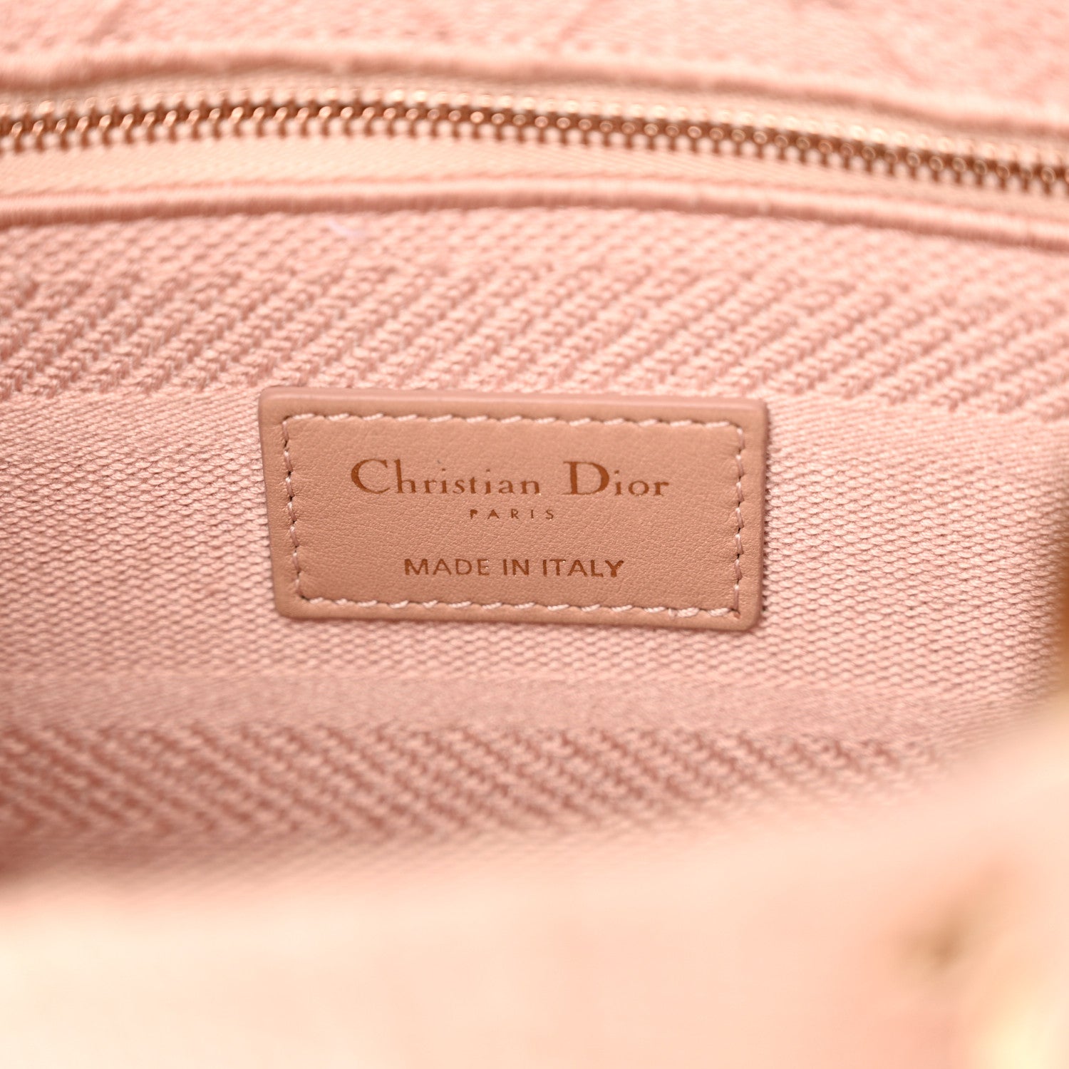 Christian Dior Canvas Embroidered Cannage Medium Lady D-Lite Pink 6 of 15