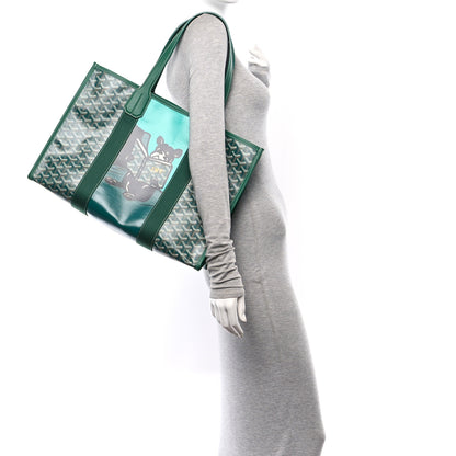 Goyard Goyardine Villette Tote Green 2 of 10