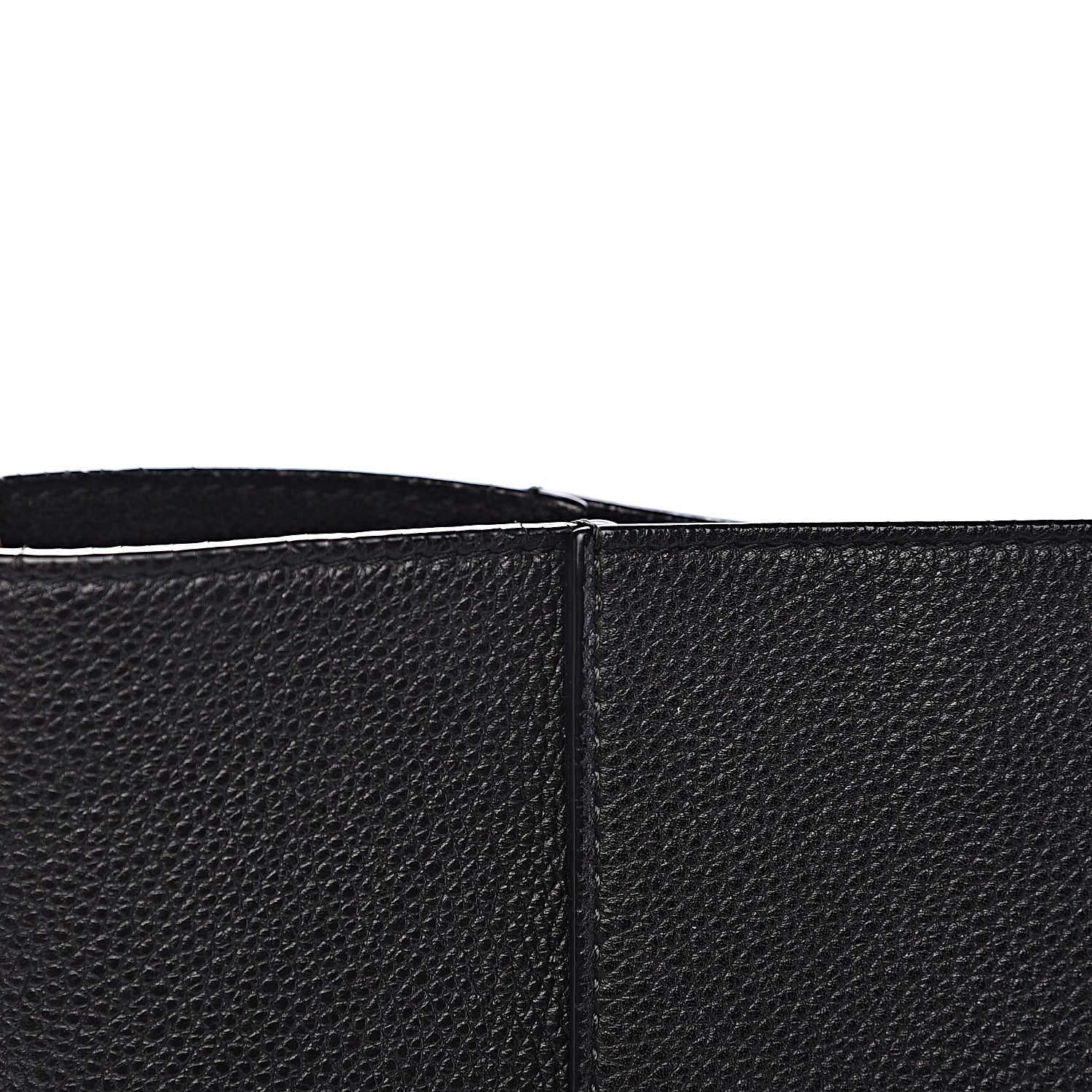 Celine Soft Grained Calfskin Sangle Bucket Bag Black 9 of 12