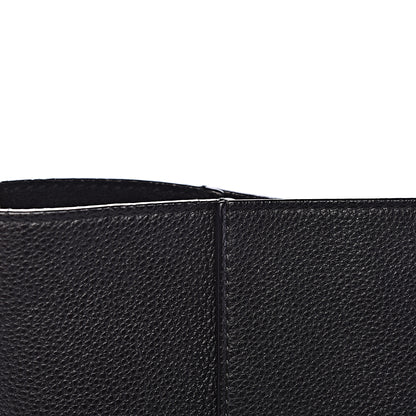 Celine Soft Grained Calfskin Sangle Bucket Bag Black 9 of 12