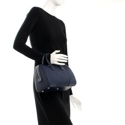 Gucci Hilary Lux Bright Diamante Top Handle Bag Classic Marine 3 of 8