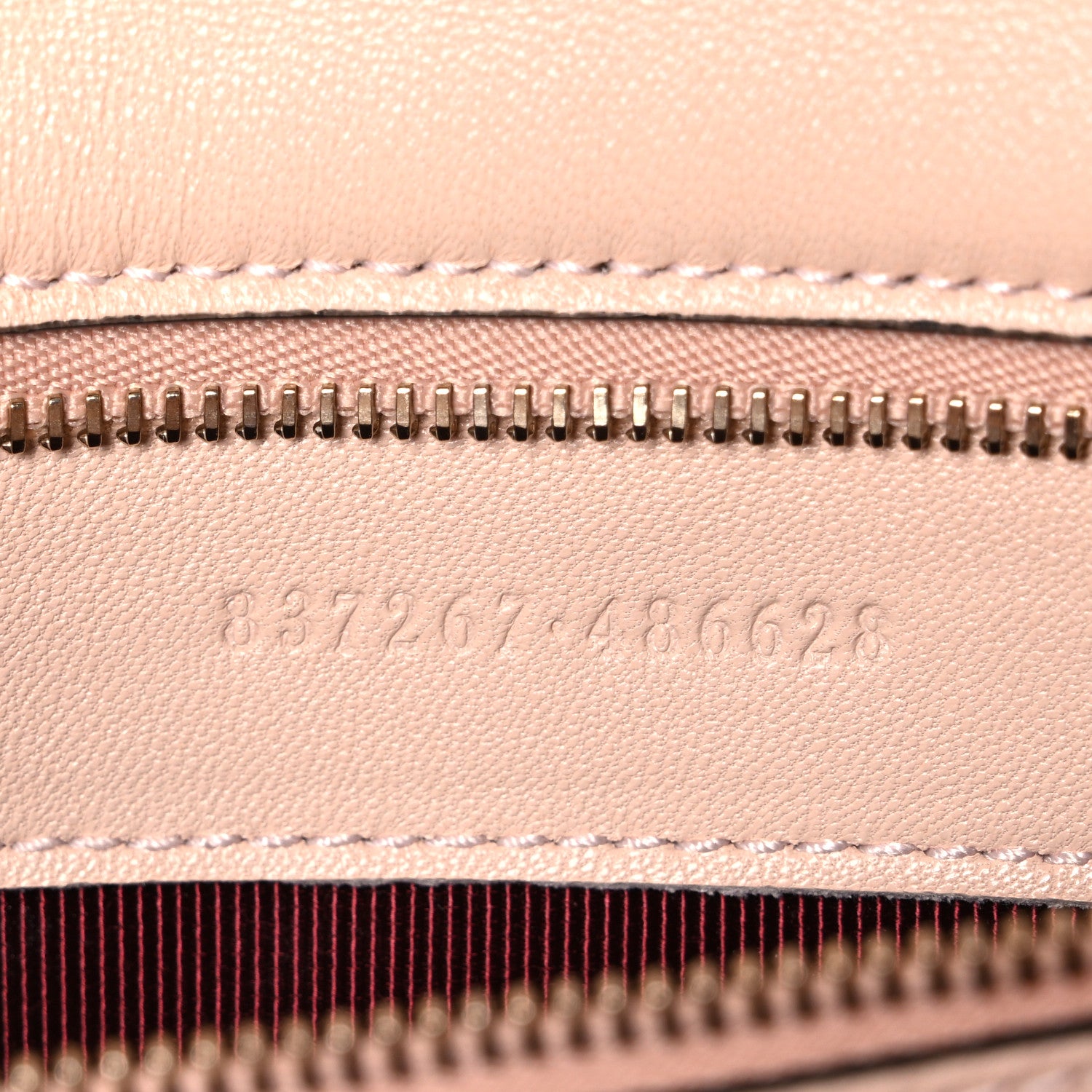 Gucci Lambskin Matelasse Medium GG Marmont Shoulder Bag Light Pink 7 of 10