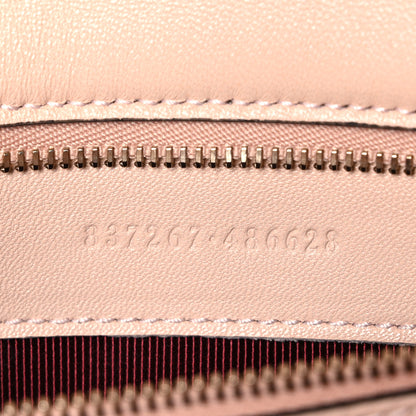 Gucci Lambskin Matelasse Medium GG Marmont Shoulder Bag Light Pink 7 of 10