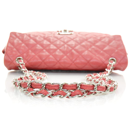 Chanel Washed Caviar Maxi Flap Fuchsia 6 of 10