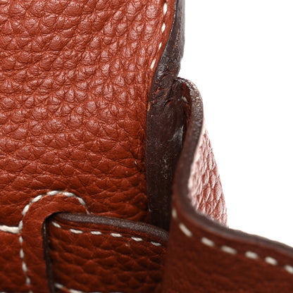 Hermes Togo Kelly Retourne 28 Sienne 11 of 13