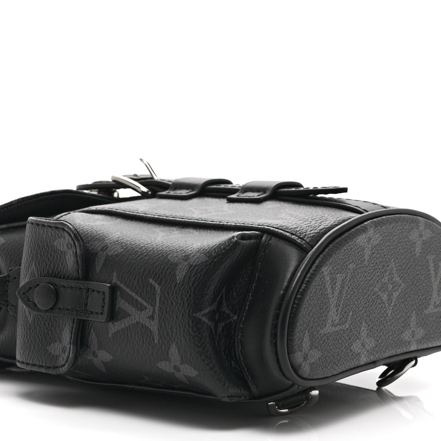 Louis Vuitton Monogram Eclipse Nano Christopher Backpack Black 8 of 9