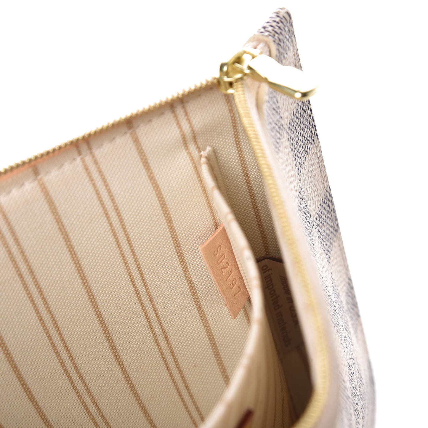 Damier Azur Neverfull MM GM Pochette
