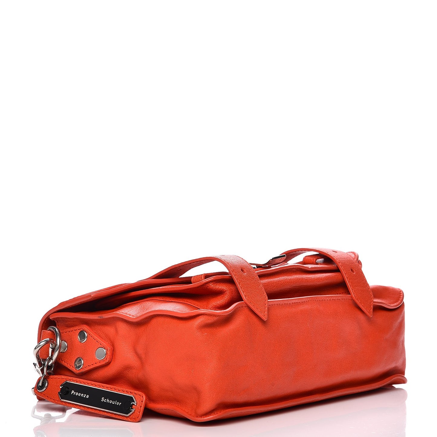 Lambskin Tiny PS1 Satchel Orange Pepper