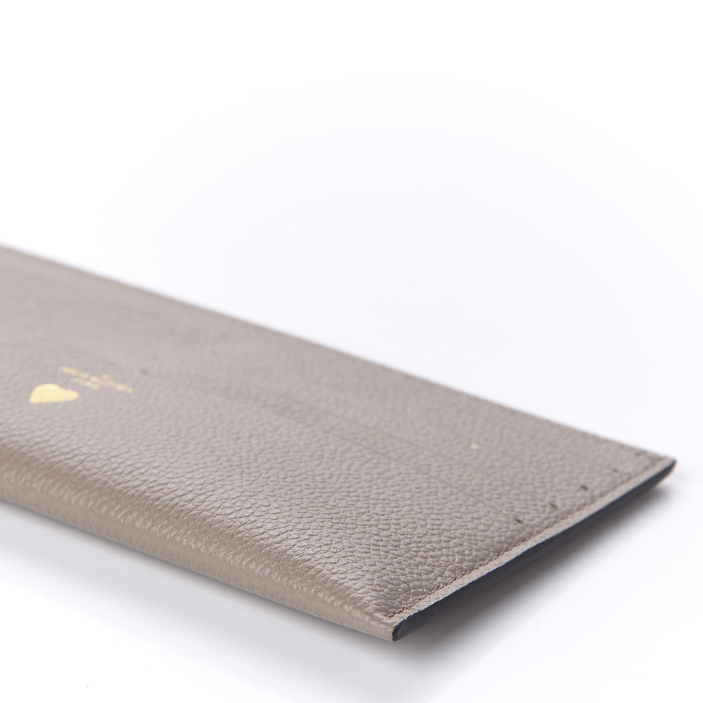Calfskin Felicie Chain Wallet Card Holder Insert Tourterelle