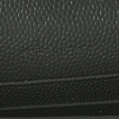 Saint Laurent Grain De Poudre Matelasse Chevron Small Monogram Envelope Wallet Earth 6 of 7