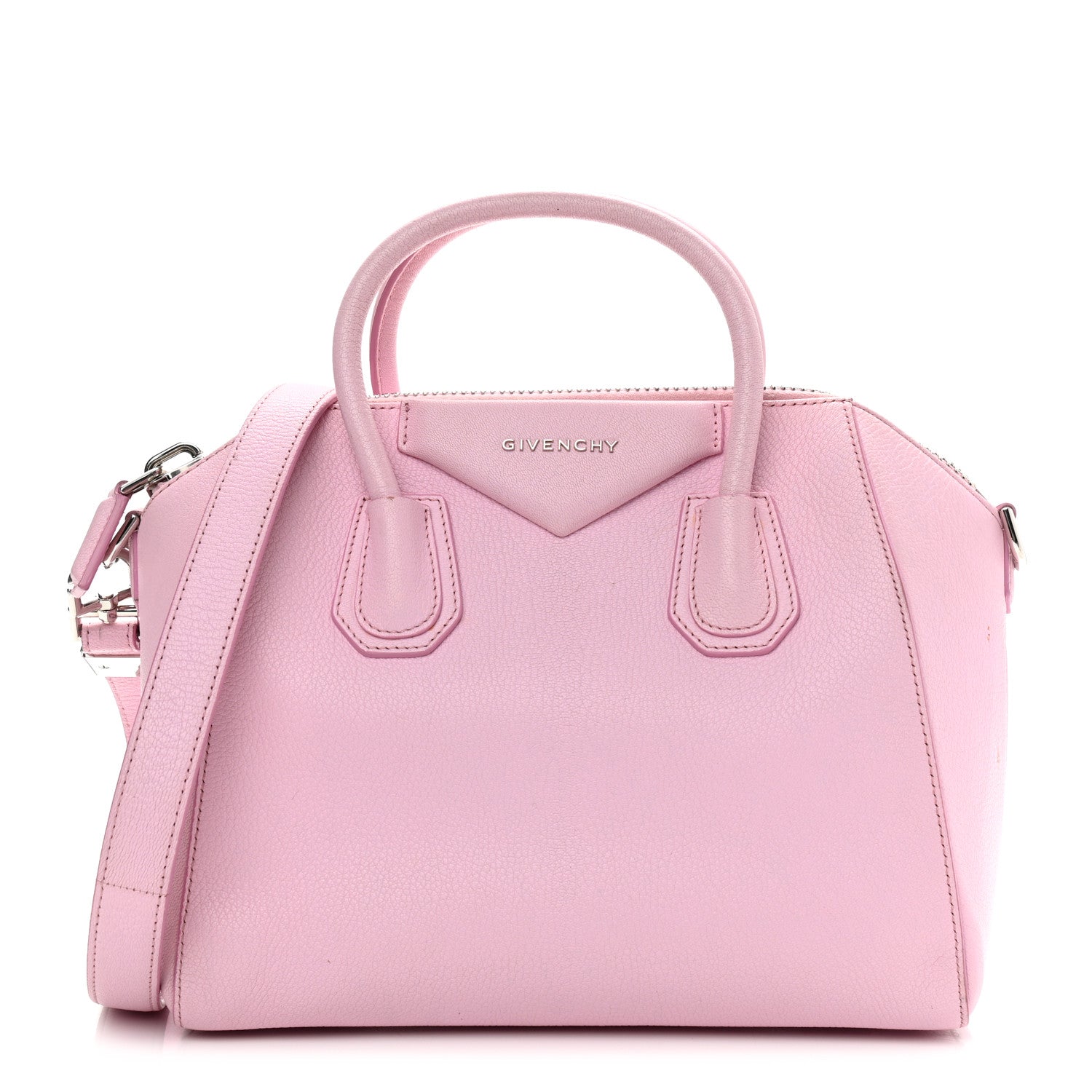 Givenchy Sugar Goatskin Small Antigona Bright Pink 1 of 13