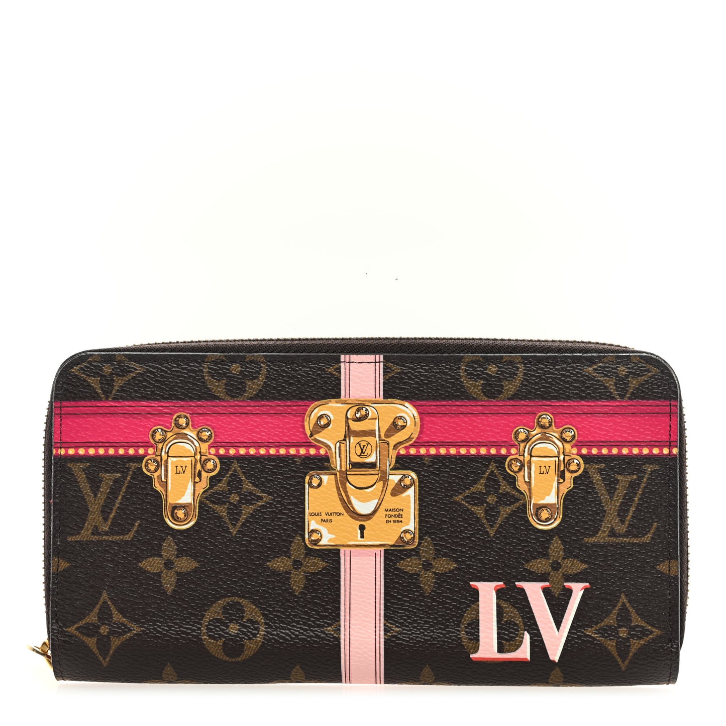 Monogram Summer Trunks Zippy Wallet