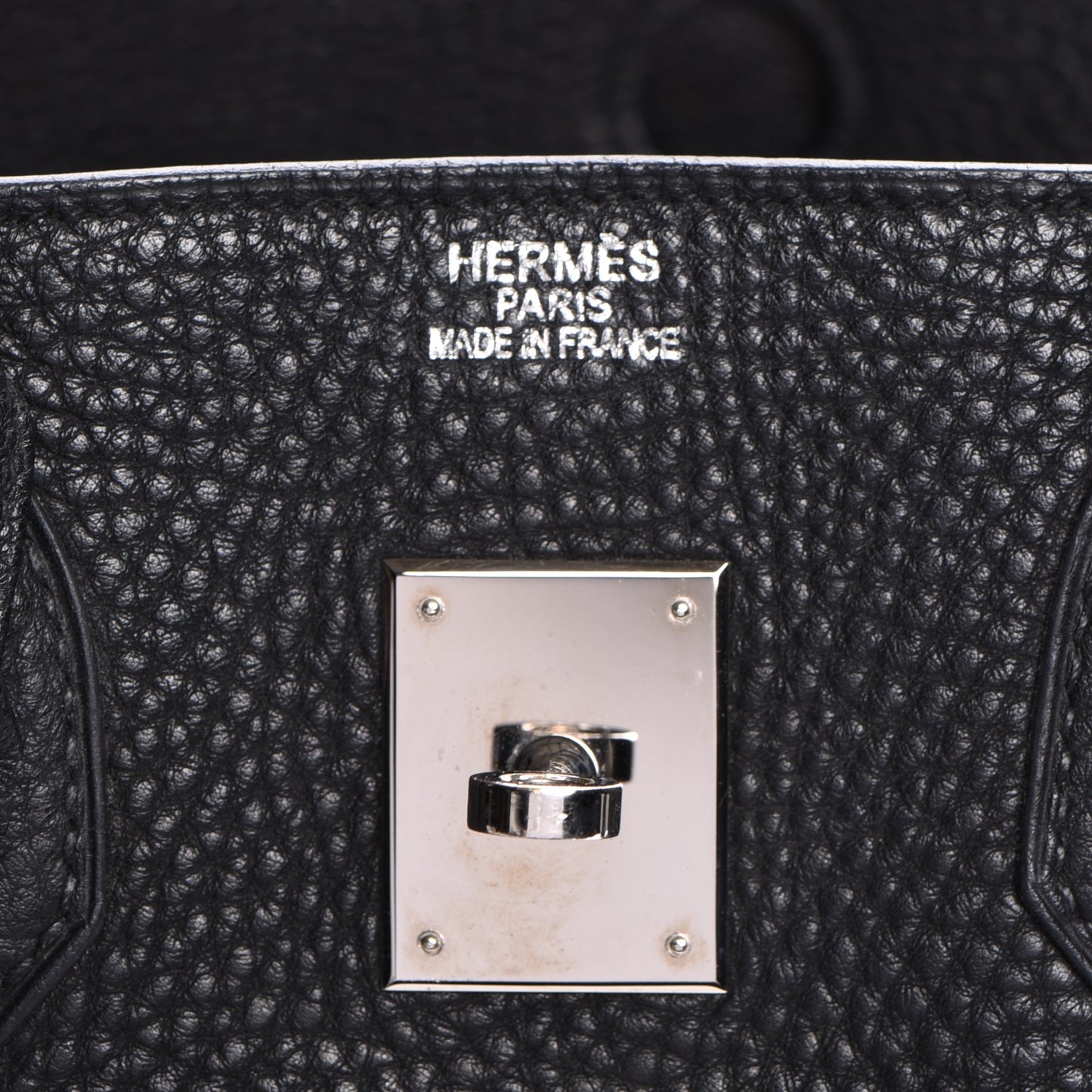 Taurillon Clemence Birkin 35 Black