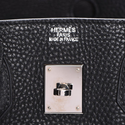 Hermes Taurillon Clemence Birkin 35 Black 15 of 25