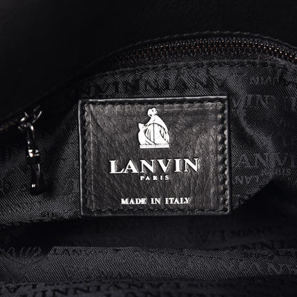 Lanvin Calfskin Large Happy Cross Body Black 6 of 9
