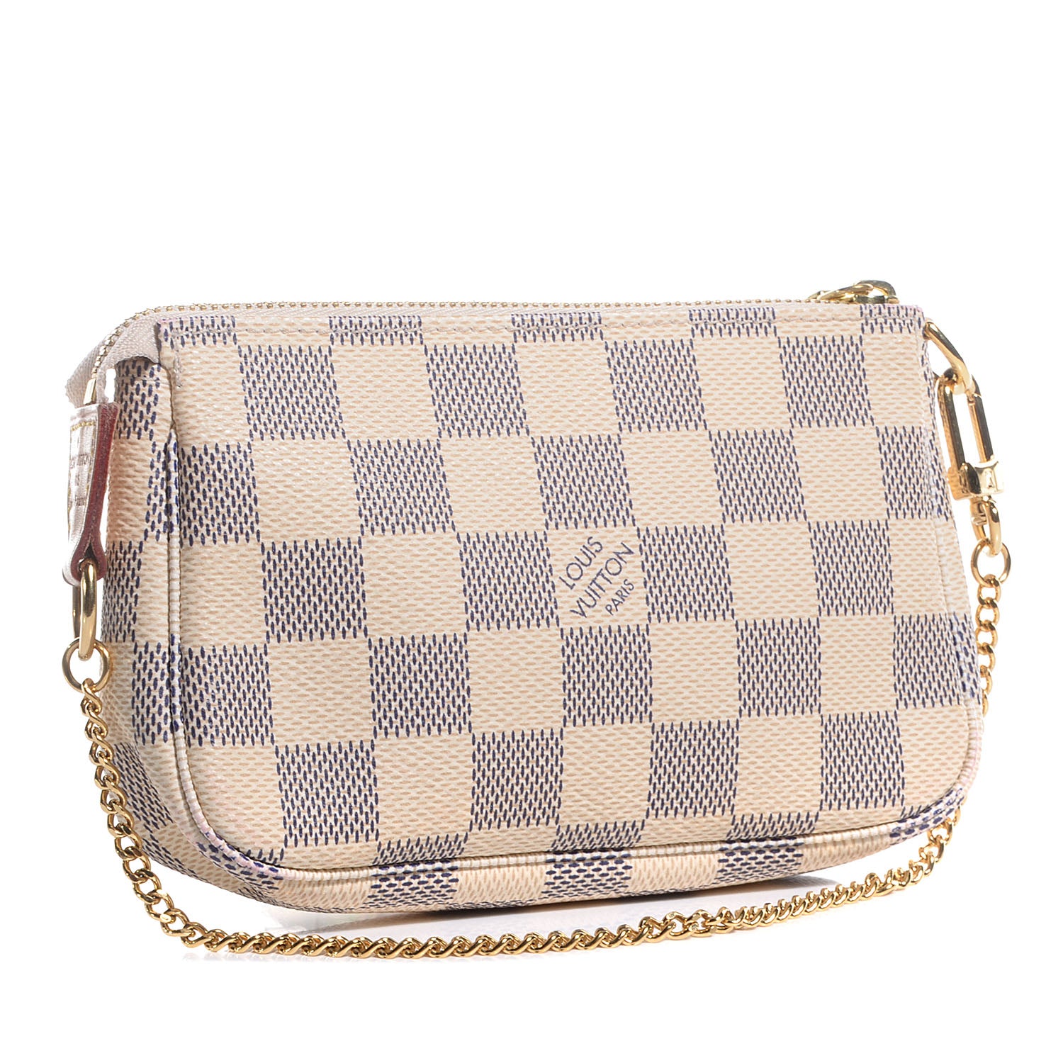 Louis Vuitton Damier Azur Mini Pochette Accessories 3 of 8