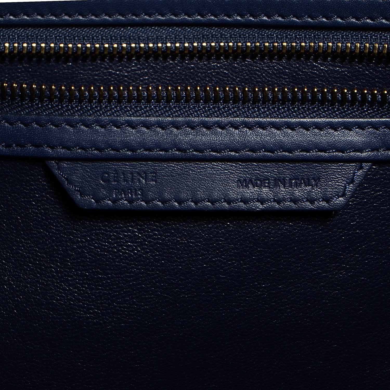 Celine Smooth Calfskin Mini Luggage Ink 6 of 8