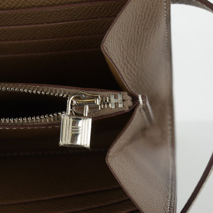 Hermes Epsom Kelly Longue Wallet Etoupe 8 of 14