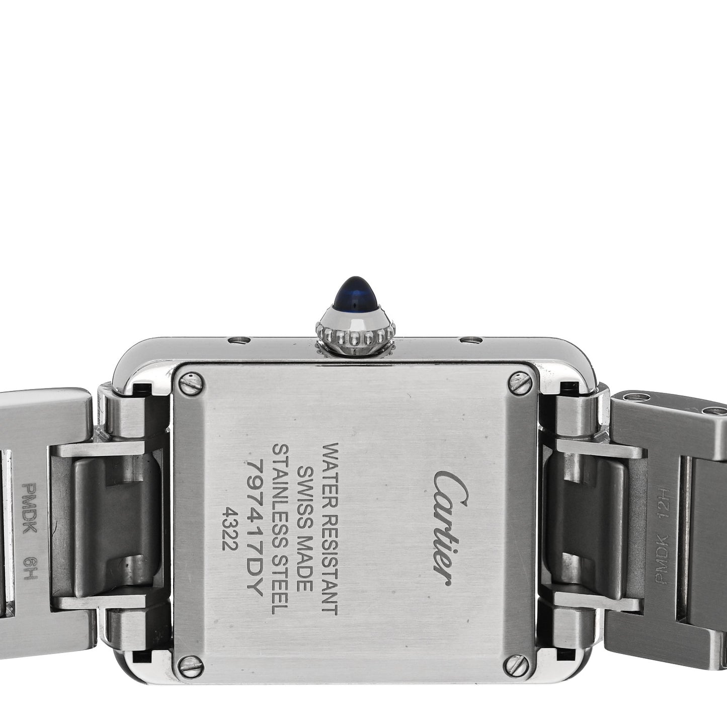 Stainless Steel 22mm Tank Must Quartz Watch