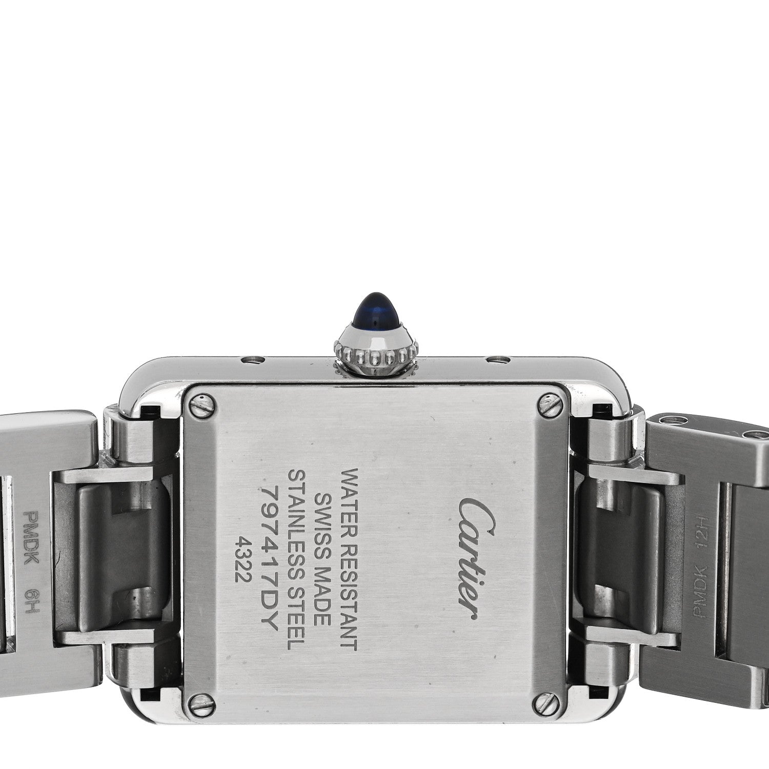 Cartier Stainless Steel 22mm Tank Must Quartz Watch 4 of 5