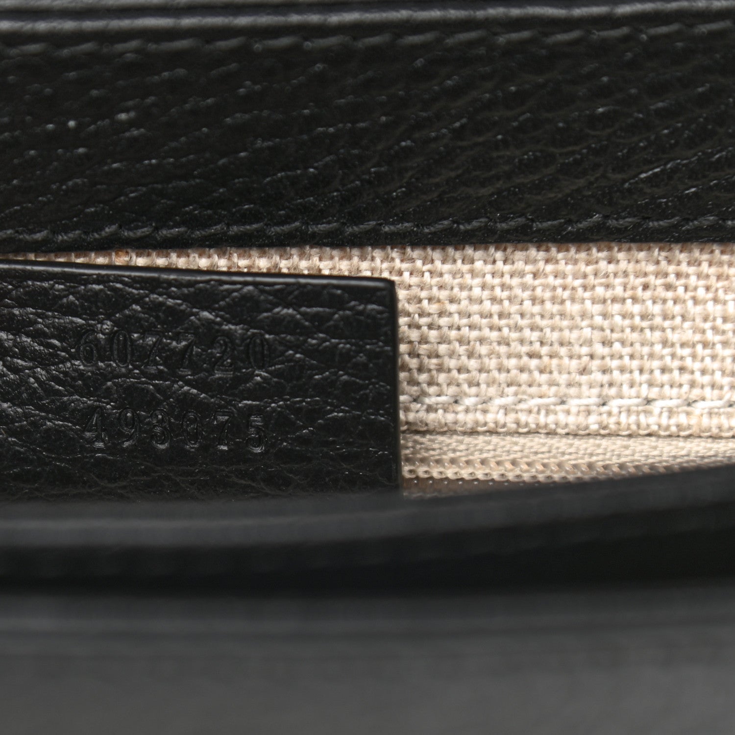 Gucci Dollar Calfskin Interlocking G Crossbody Bag Black 7 of 11