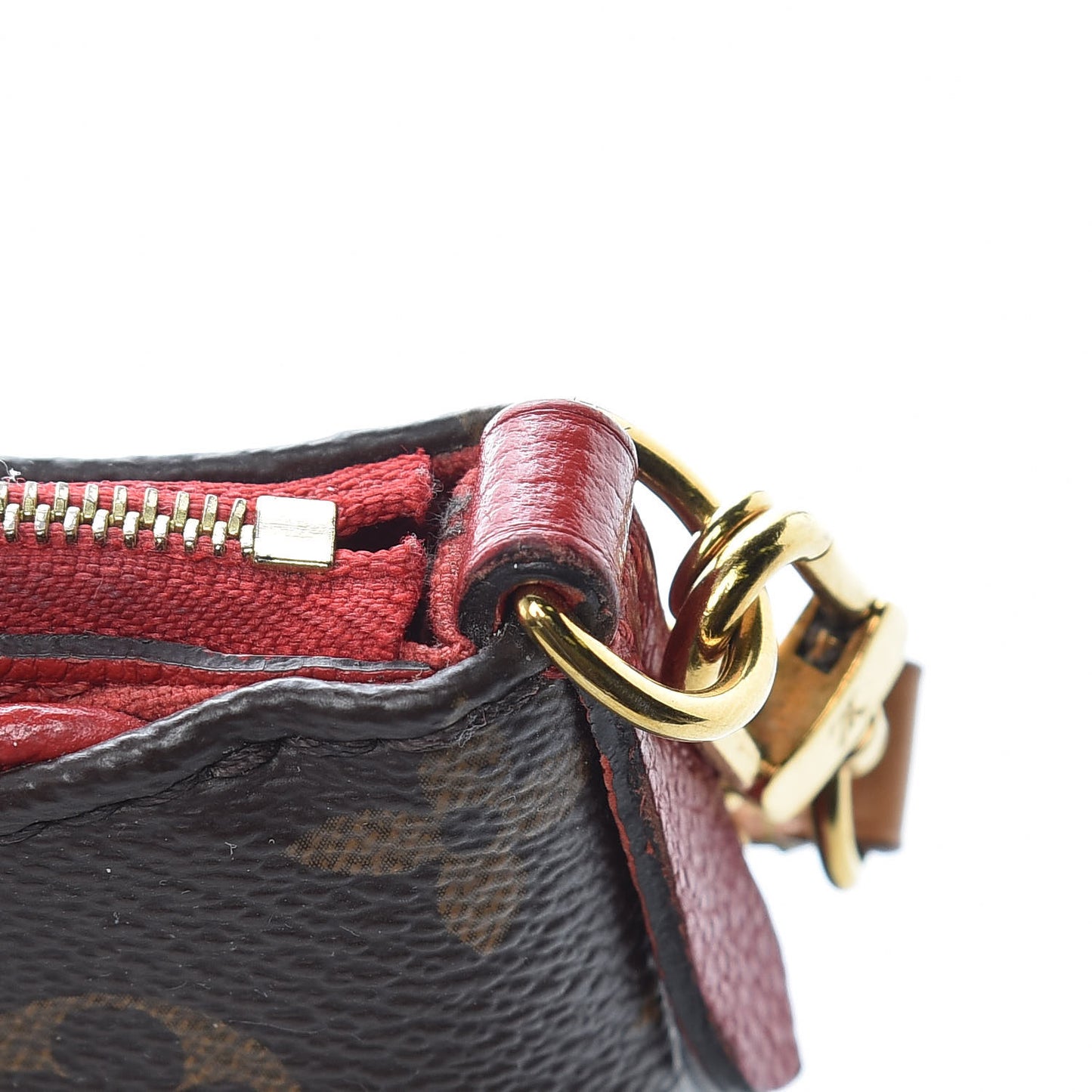 Monogram Pallas Clutch Cherry