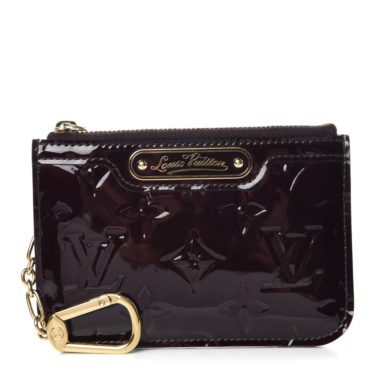 Vernis Key Pouch Amarante