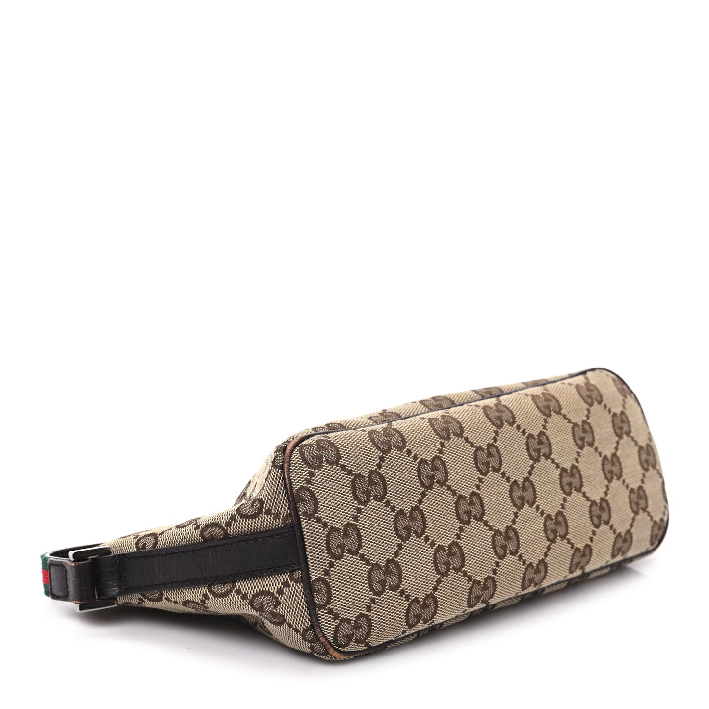 Monogram Web Boat Pochette Brown