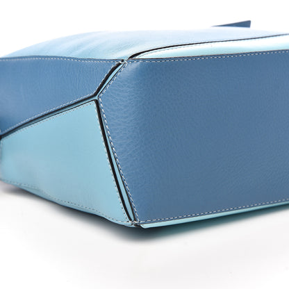 Loewe Calfskin Small Puzzle Bag Light Blue Aqua 7 of 9