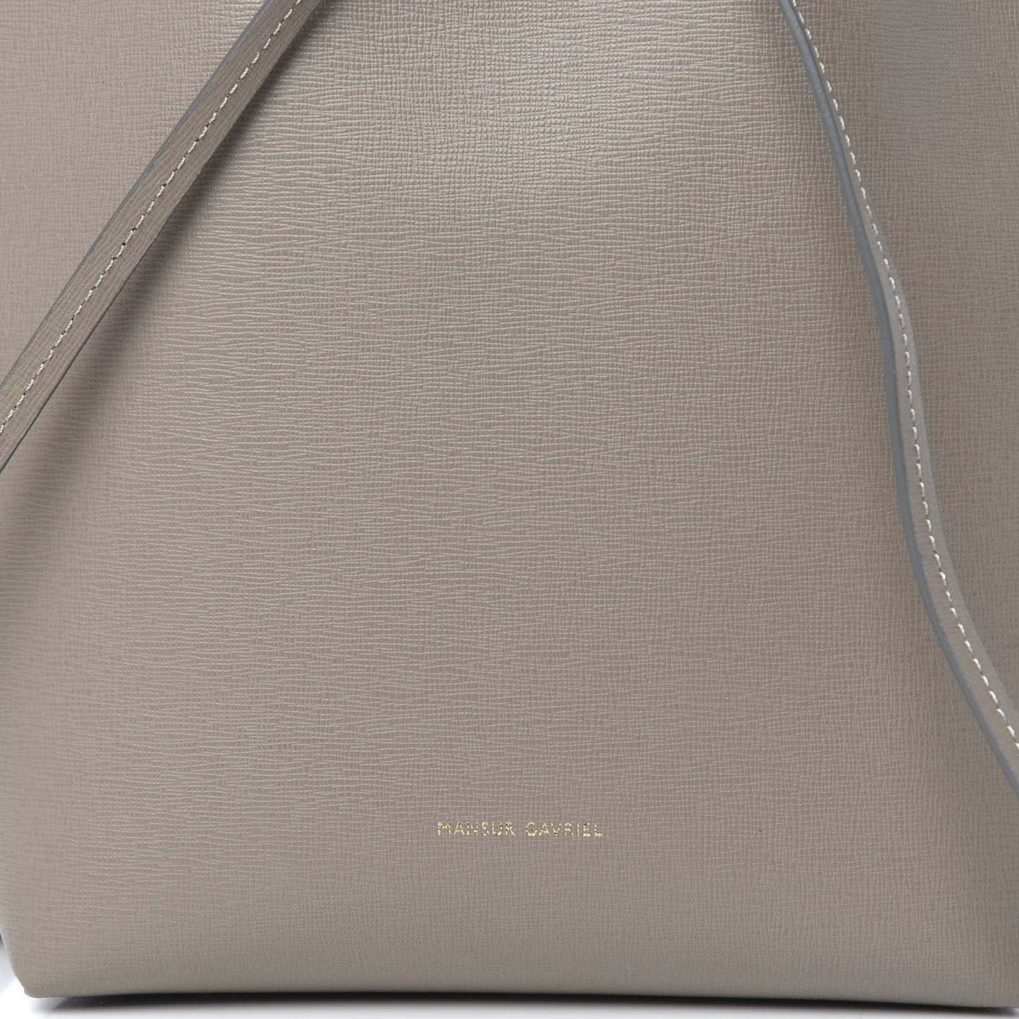 Saffiano Mini Bucket Bag Elefante